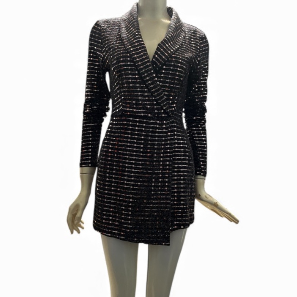 Windsor Gold & Black sparkly romper - Picture 3 of 8